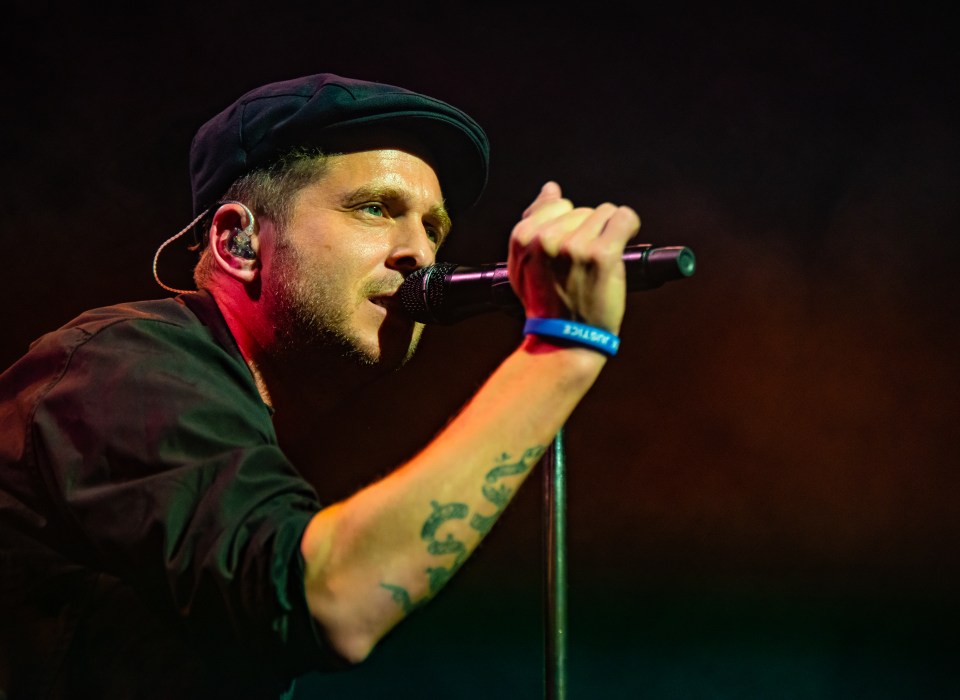  The OneRepublic frontman also chatted about his four-year break from music, revealing that he was 'falling apart emotionally, physically, mentally'