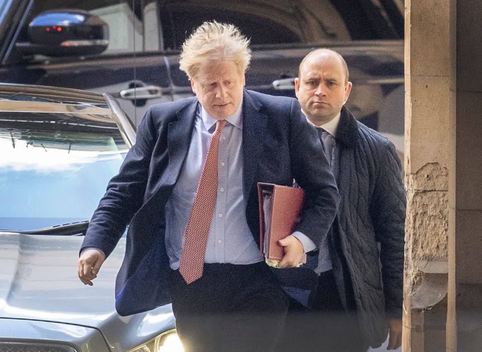  Boris Johnson ahead of today's Budget