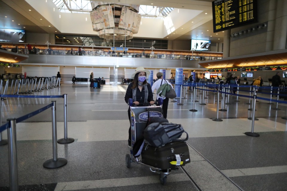 LA Airport has been left deserted 