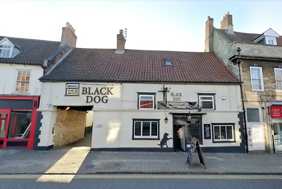  The Black Dog in Grantham, Lincs was Roger's favourite place for a pint