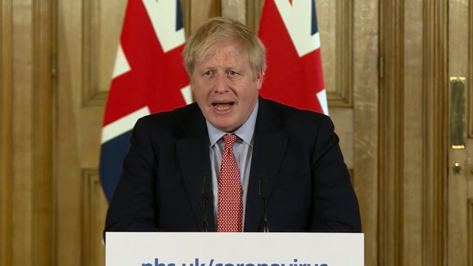  Boris Johnson announced that Britain has moved to the 'delay' phase in the coronavirus battle