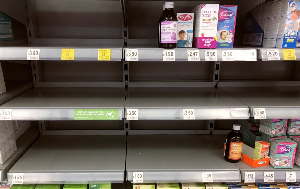  Some supermarkets are running low on Calpol as Boots restricts customers to one at a time