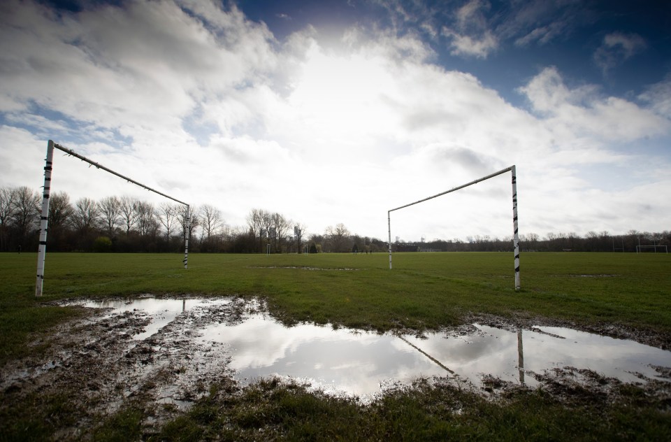 It was a feisty affair between the two teams down at Hackney Marshes