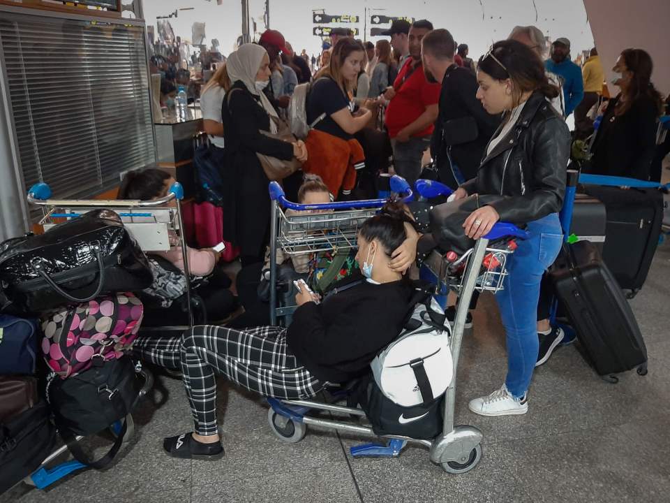  Thousands of Brits have been stranded in airports after border closures