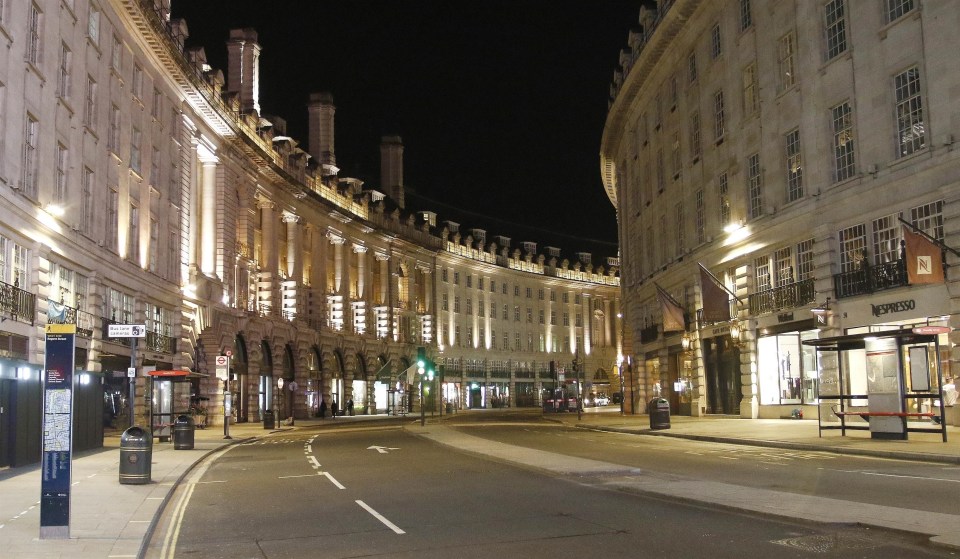  London's West End is a ghost town