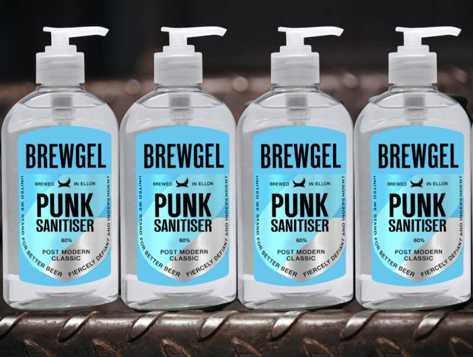  BrewDog have launched a hand sanitiser called Punk Sanitiser to help curb the coronavirus spread