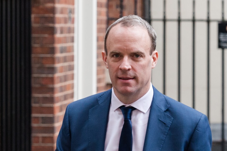  Raab has said that he is working with allies and airlines to get up to a million Brits home