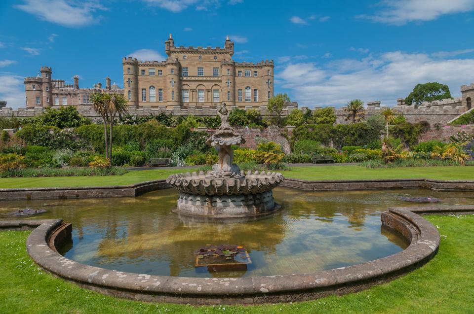 Culzean Castle is perched on the Ayrshire cliffs with a beach and woodlands to explore