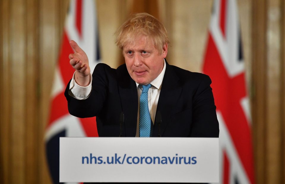  Boris Johnson has vowed to stand by workers