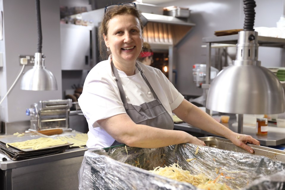  Angela Hartnett is expected to represent restaurants, bars and pubs which will be affected by the government's call for social distancing