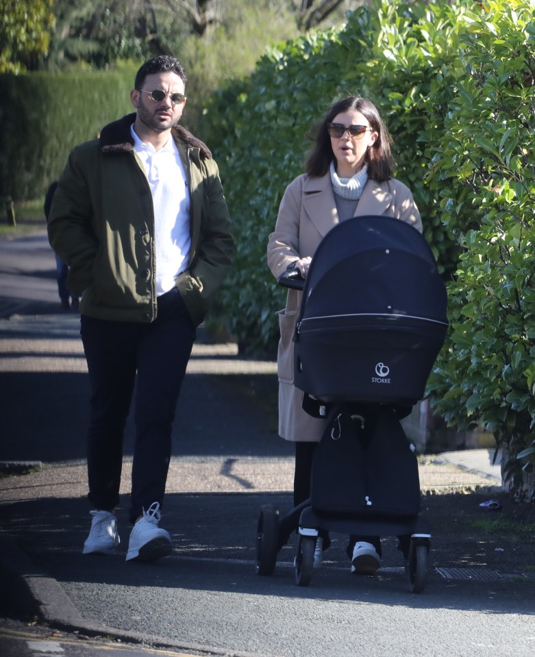  The family out on a stroll