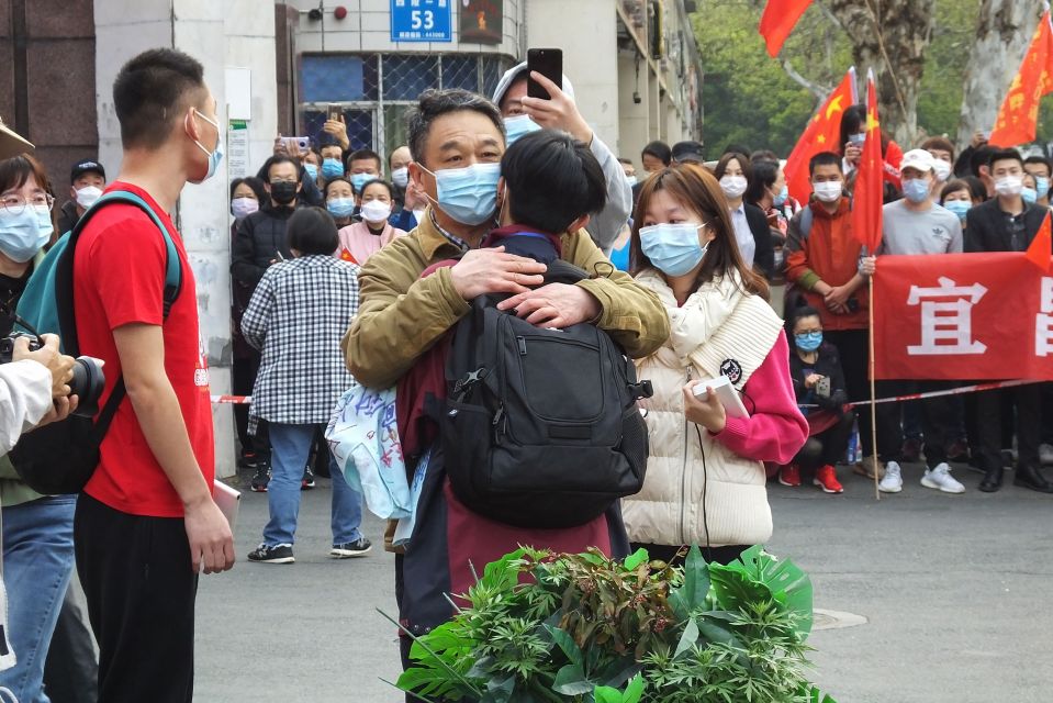 People in Hubei province have been under a strict lockdown for over two months, and healthy citizens will now be allowed to leave their homes