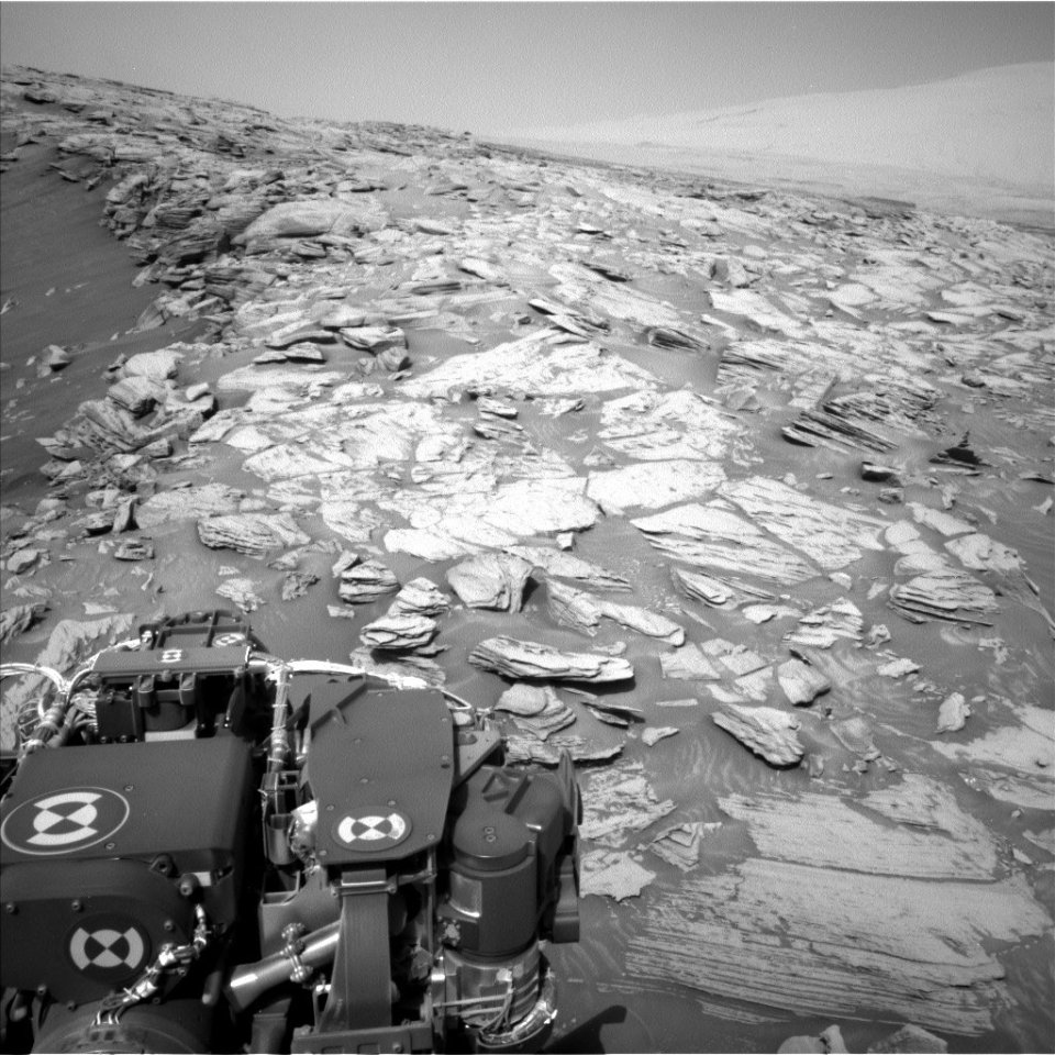  This image was taken by Curiosity at the start of March