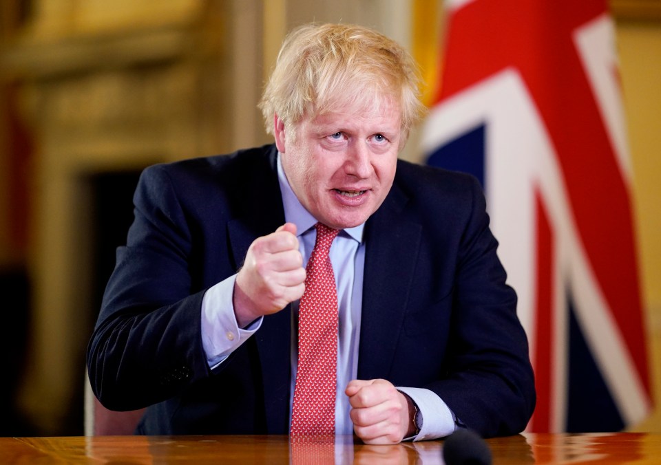  Boris Johnson addressed the nation about the coronavirus crisis before falling ill