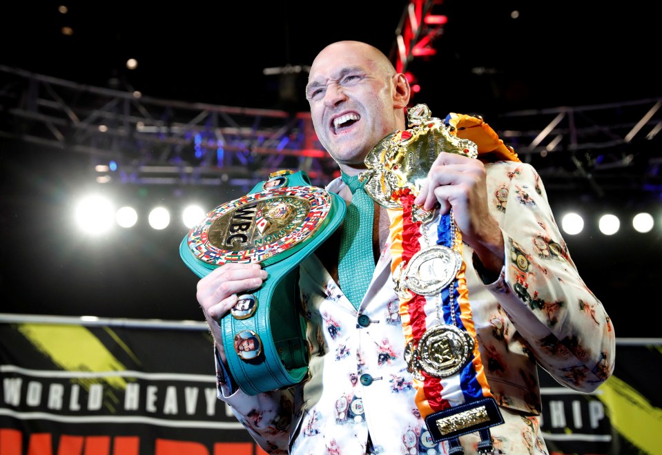  Fury is on top of the heavyweight boxing world while John McDermott is fixing up the railways