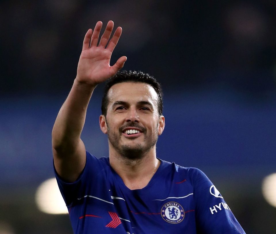  Pedro will wave goodbye to Stamford Bridge in the summer