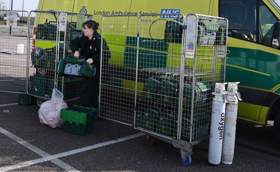  Medics are working alongside the Army to get the centre up and running fast