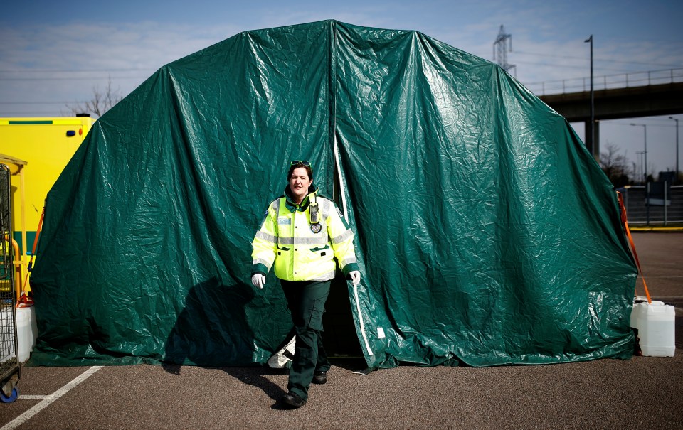  The centre is designed to help London hospitals cope with the rising number of unwell patients