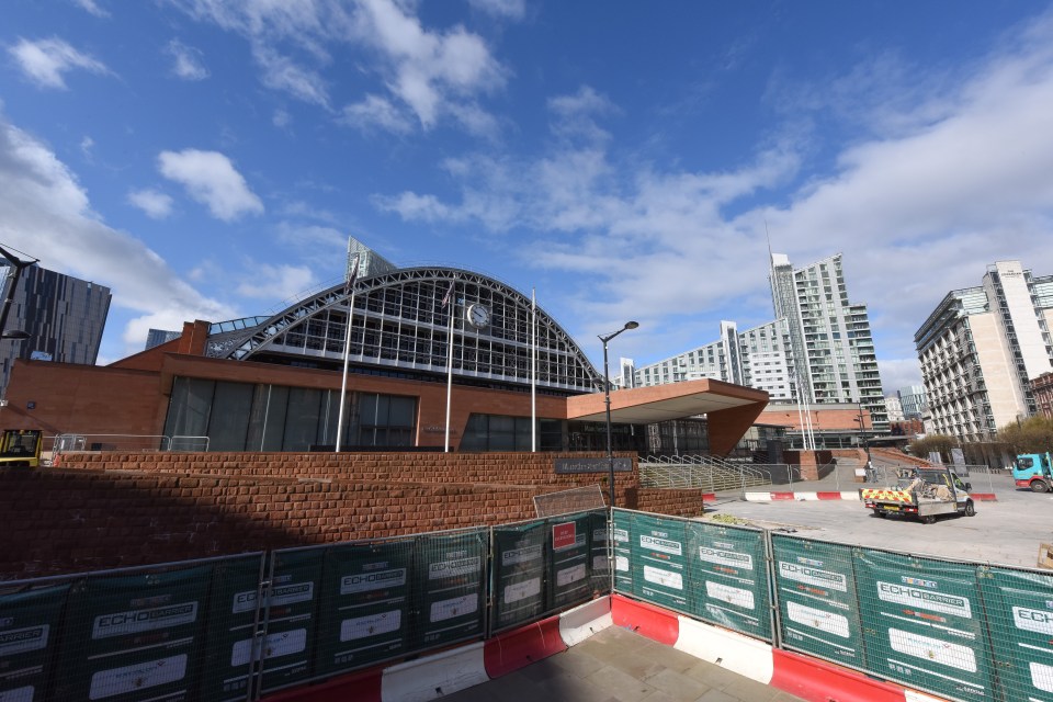  Manchester Central convention centre will be turned into a coronavirus field hospital for up to 1000 patients