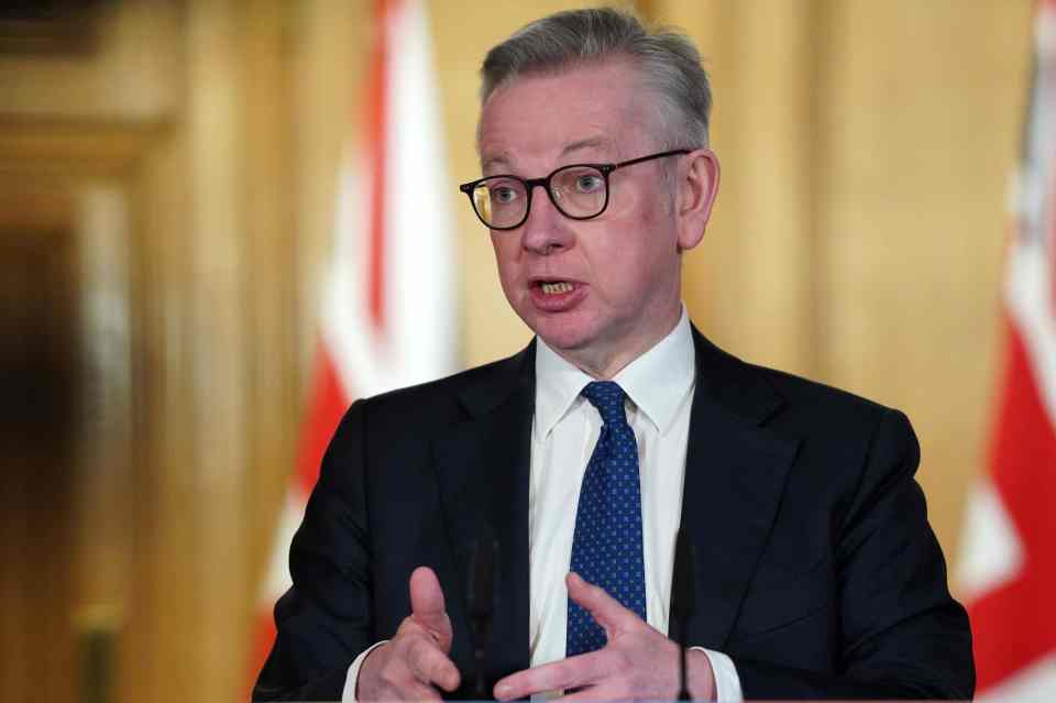  Michael Gove suggested Brits should be out for around an hour for their daily exercise