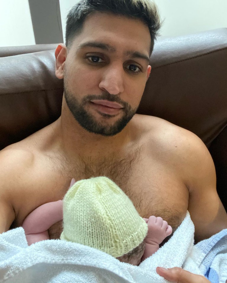 Amir Khan hopes his son Zaviyar decides on a different career than boxing