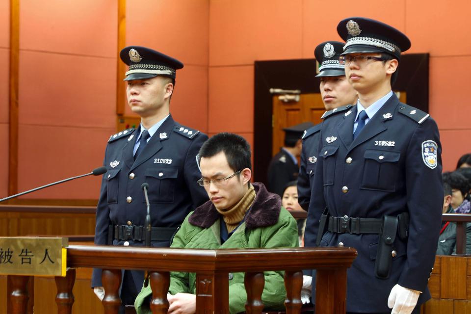  Lin Senhao was convicted of murdering his roommate in what he claimed was a prank that went wrong