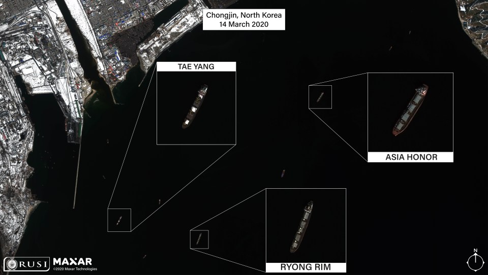  North Korea relies on illicit shipping to sell raw materials in breach of sanctions