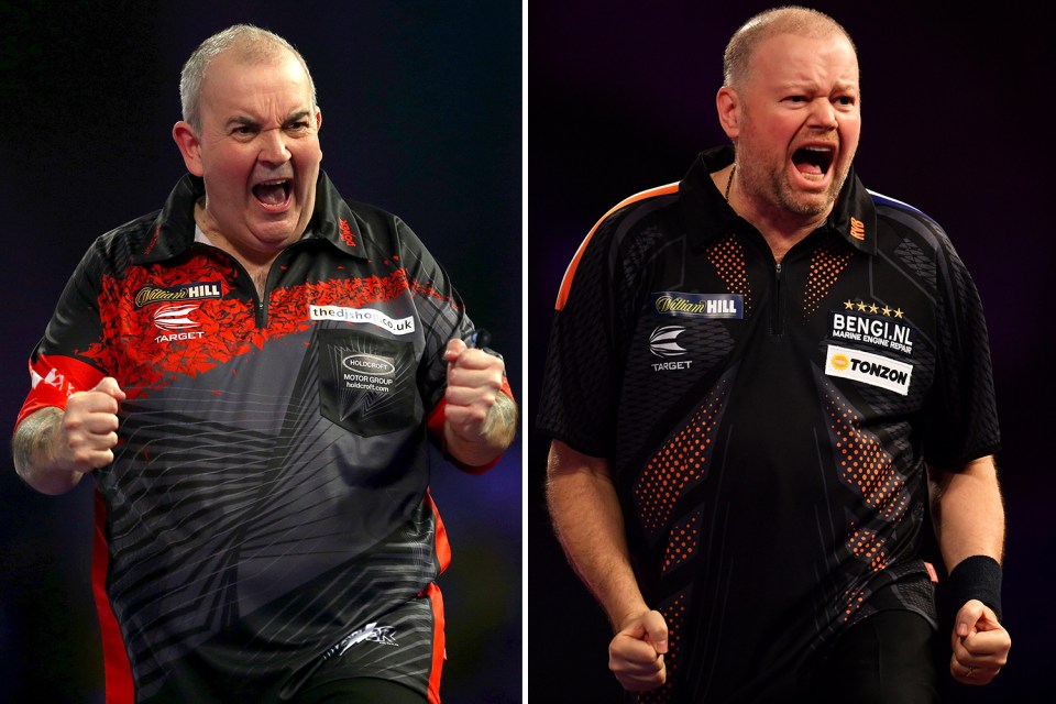  Taylor and Van Barneveld could well face each other one last time