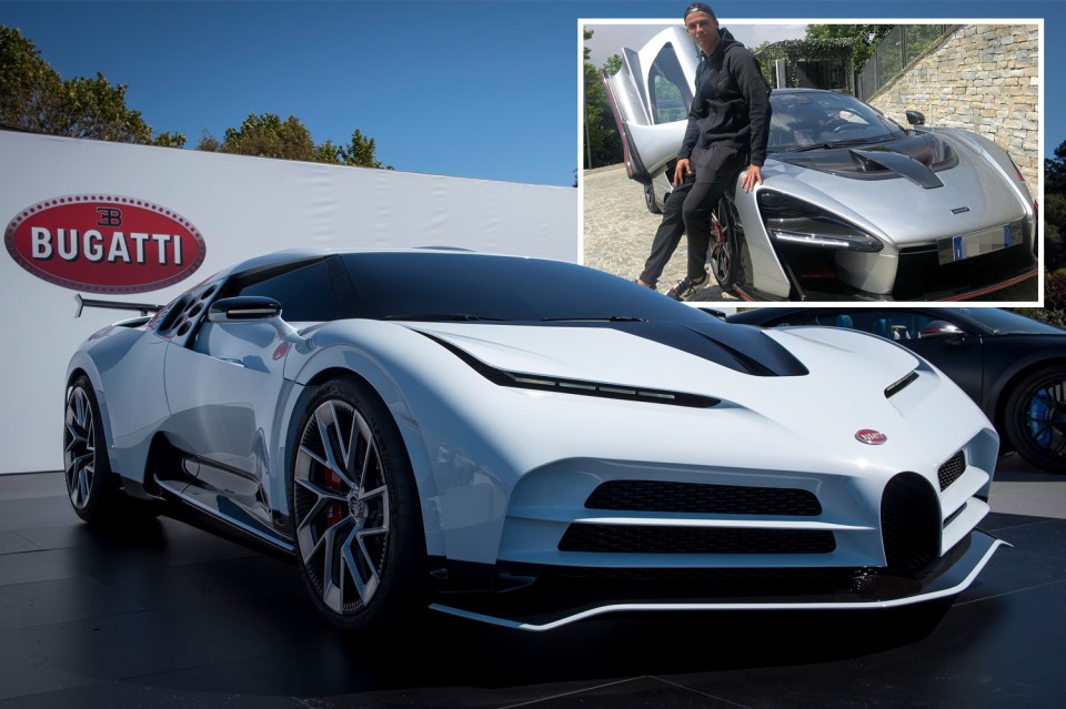  Ronaldo is believed to be one of 10 people lucky enough to buy the incredible new Bugatti Centodieci, which costs $10.5m