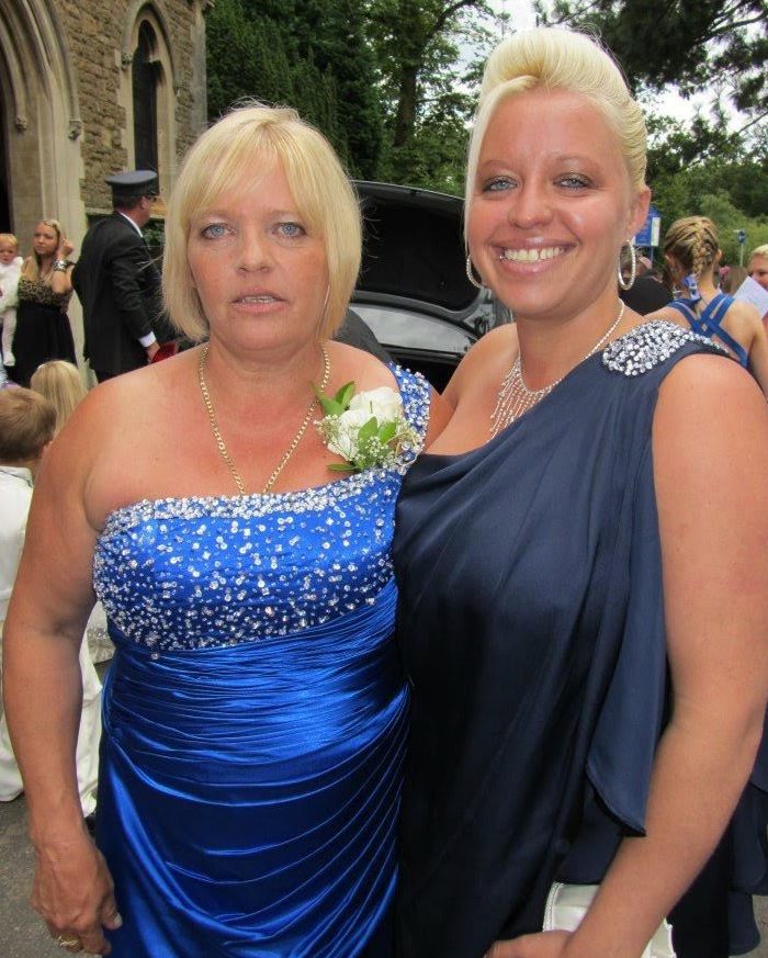  Val Wood, pictured with her daughter Sandy, an NHS worker, who has been struggling to buy food in between her shifts