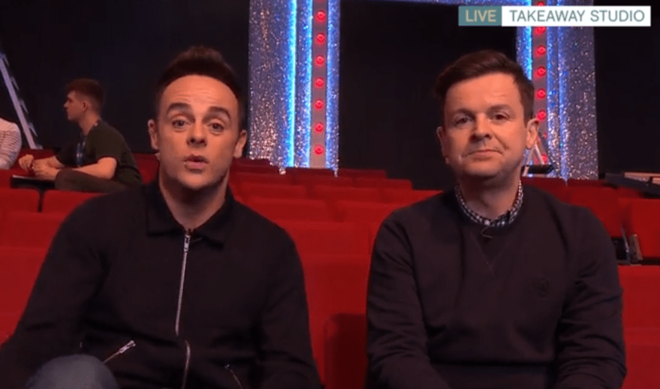  Ant and Dec previously confessed they may not be back