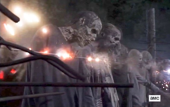  Eugene's electric fence took out the first wave of walkers