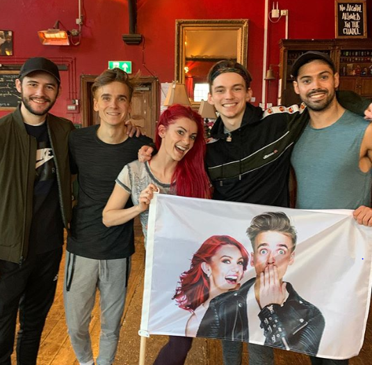  Dianne Buswell and Joe Sugg have closed down their joint tour