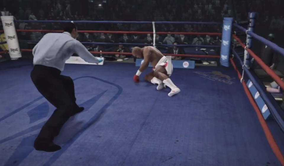 George Foreman had no answer to the speed and ferocity of Mike Tyson's attack