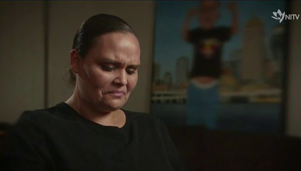 Yarraka Bayles breaks down as she relives the moment she saw her son 'duhumanised'