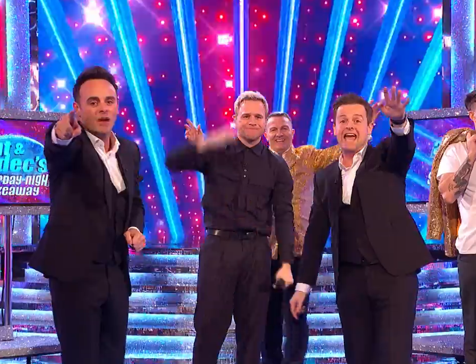  Ant and Dec thanked fans after the final live Saturday Night Takeaway of the series