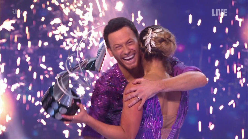  Joe Swash was crowned the winner of Dancing on Ice 2020