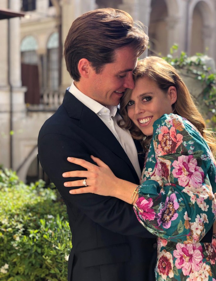 Princess Beatrice announces her engagement to Edoardo Mapelli Mozzi last year