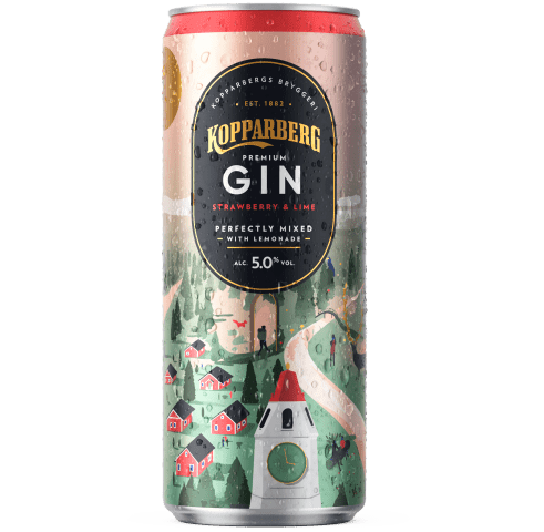  Or you can ichoose Kopparberg's strawberry and lime gin with lemonade instead