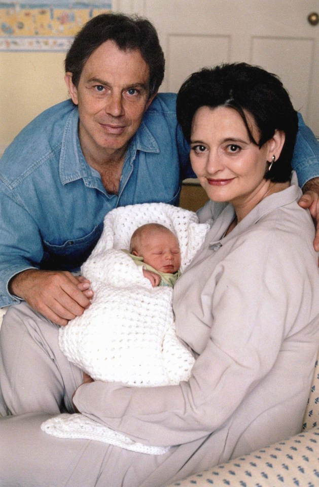 Tony and Cherie Blair also had a baby while living in Downing Street in 2000 - the first in 150 years