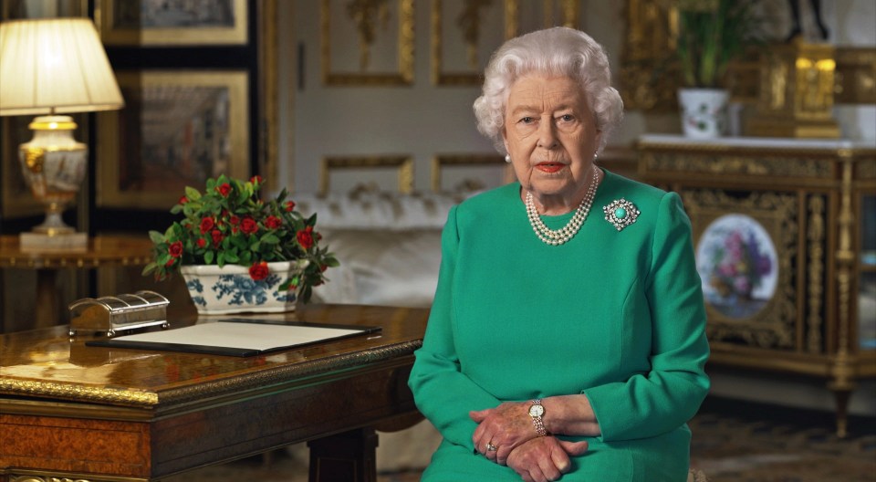 The Queen addressed the nation in a televised broadcast from Windsor Castle