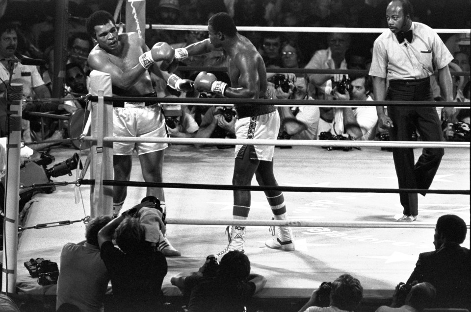  Ali lost his fight against Larry Holmes in brutal fashion