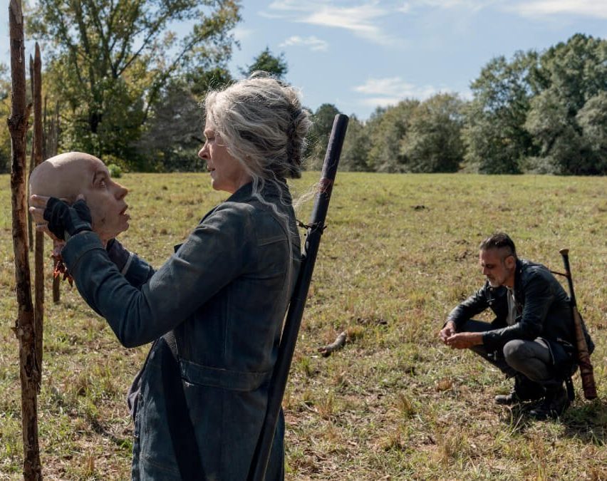  Carol mounted Alpha’s head on a spike after Negan decapitated her