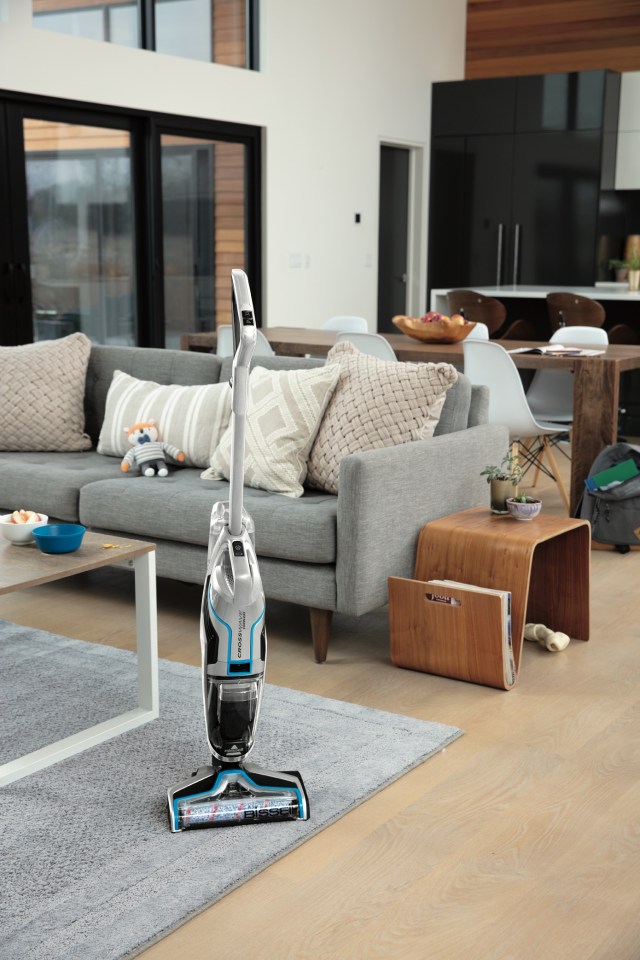 This clever vacuum does wet or dry, carpets or flooring