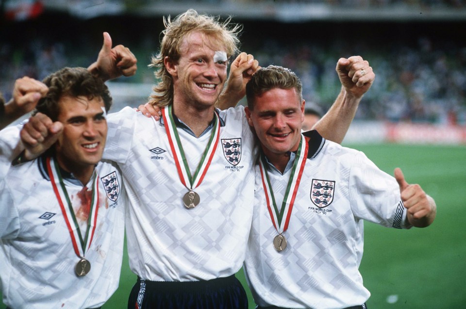  England's two kits from Italia 90 were crackers - it's just a shame about the result