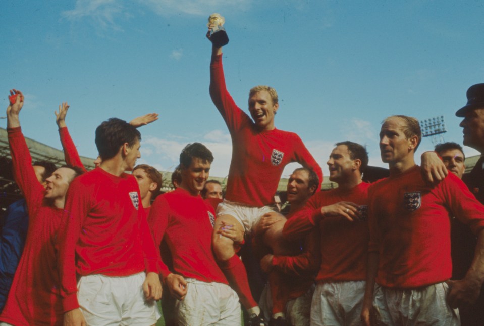  No England kit comes close to the 1966 red design