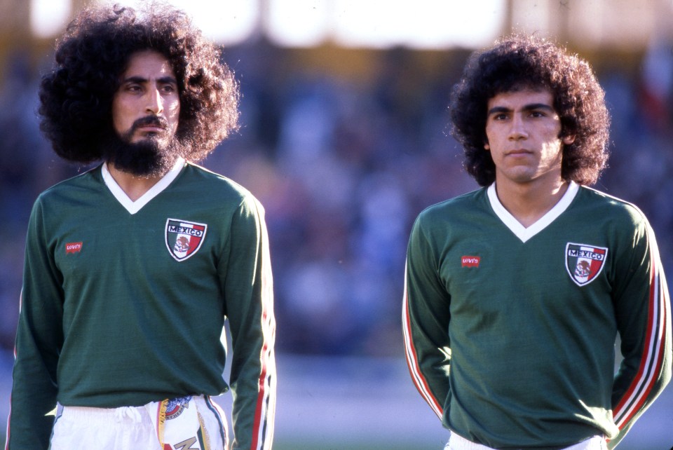  Cuellar and Sanchez sported big hair and clean-cut Levi's jerseys in 1978