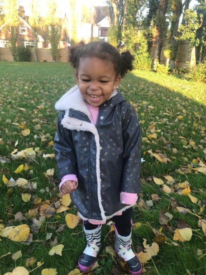  Amora was born with the rare kidney condition nephrotic syndrome