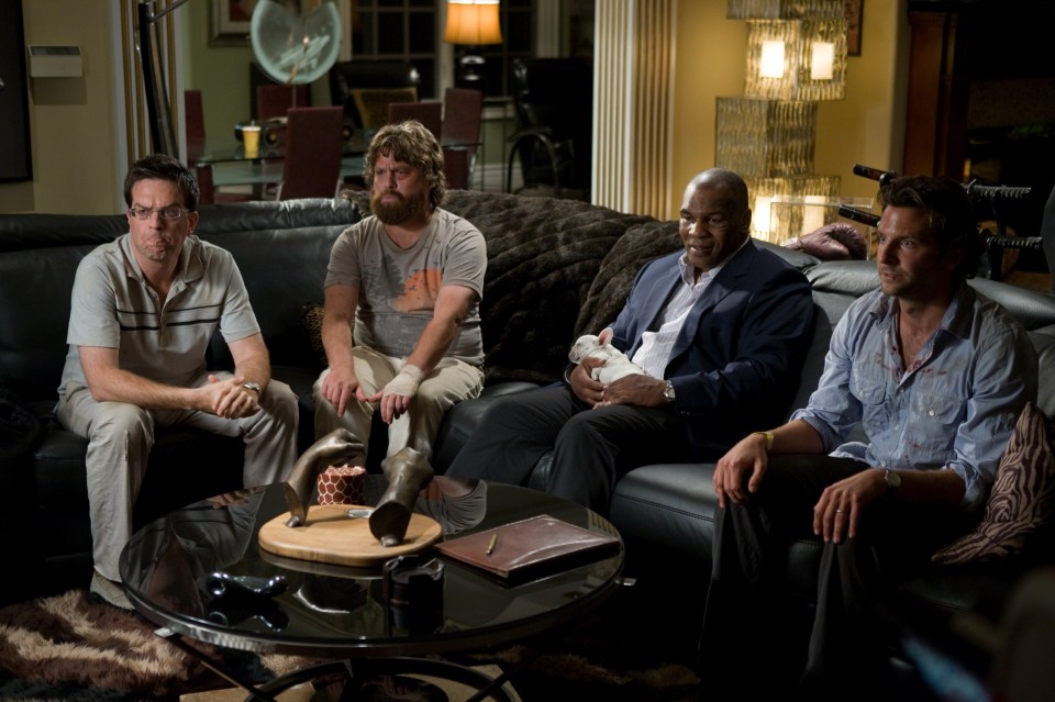 Hit movie The Hangover starring Bradley Cooper was filmed in Tyson's house