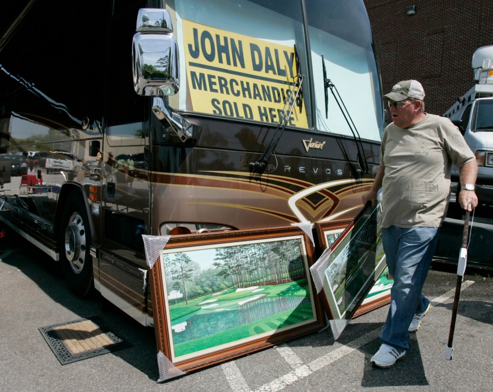  Daly's Masters motorhome tradition is not happening this year